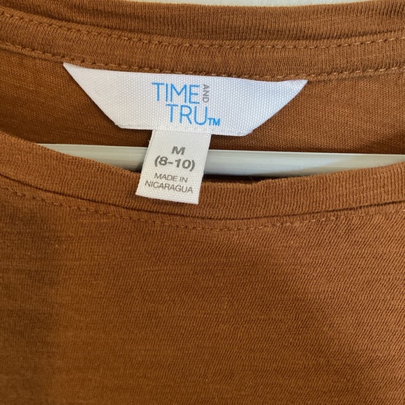 Time and Tru Brown Shirt - Picture 2 of 3